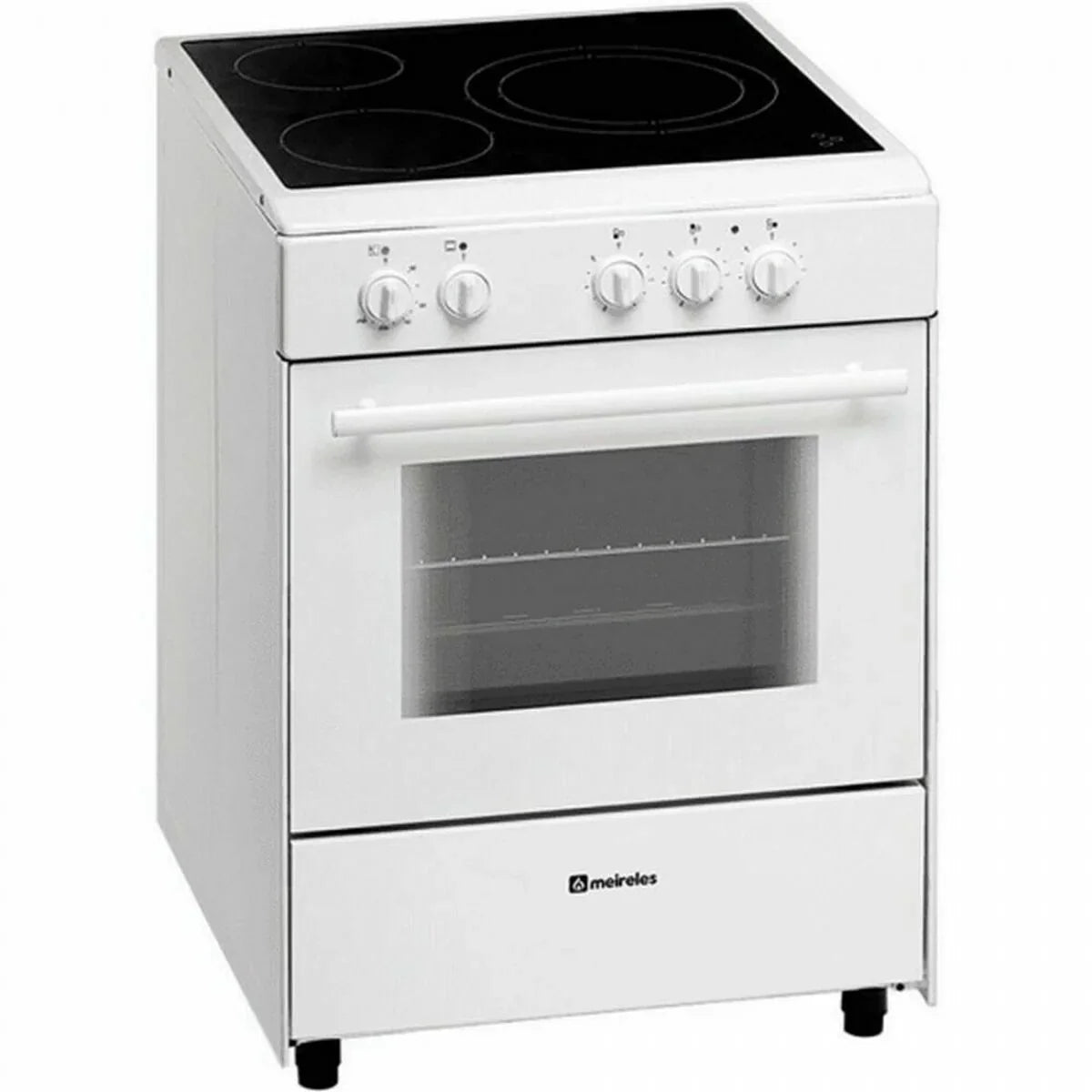 Spis med ugn och keramisk platta Meireles E603W 60 x 60 cm Vit