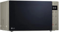 LG MH6535GIS Mikrowelle mit   Inverter Technologie  Quarz Grill, 25 Liter Kapazitt, 1000 W, Automatikprogramme, einstellbare Leistungsstufen für optimales Garen und EasyClean-Funktion, Schwarz(Noble Steel)