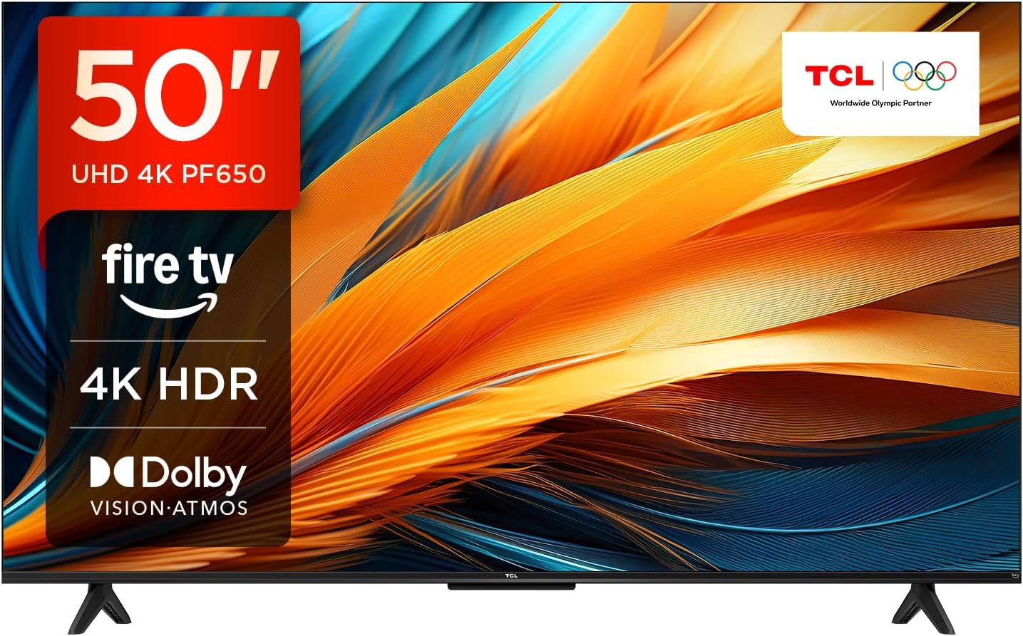 TCL 40-tums Full HD Smart QLED Direct LED SF560 med Fire TV, röststyrd fjärrkontroll med Alexa(4K UHD FTV/50 tum)