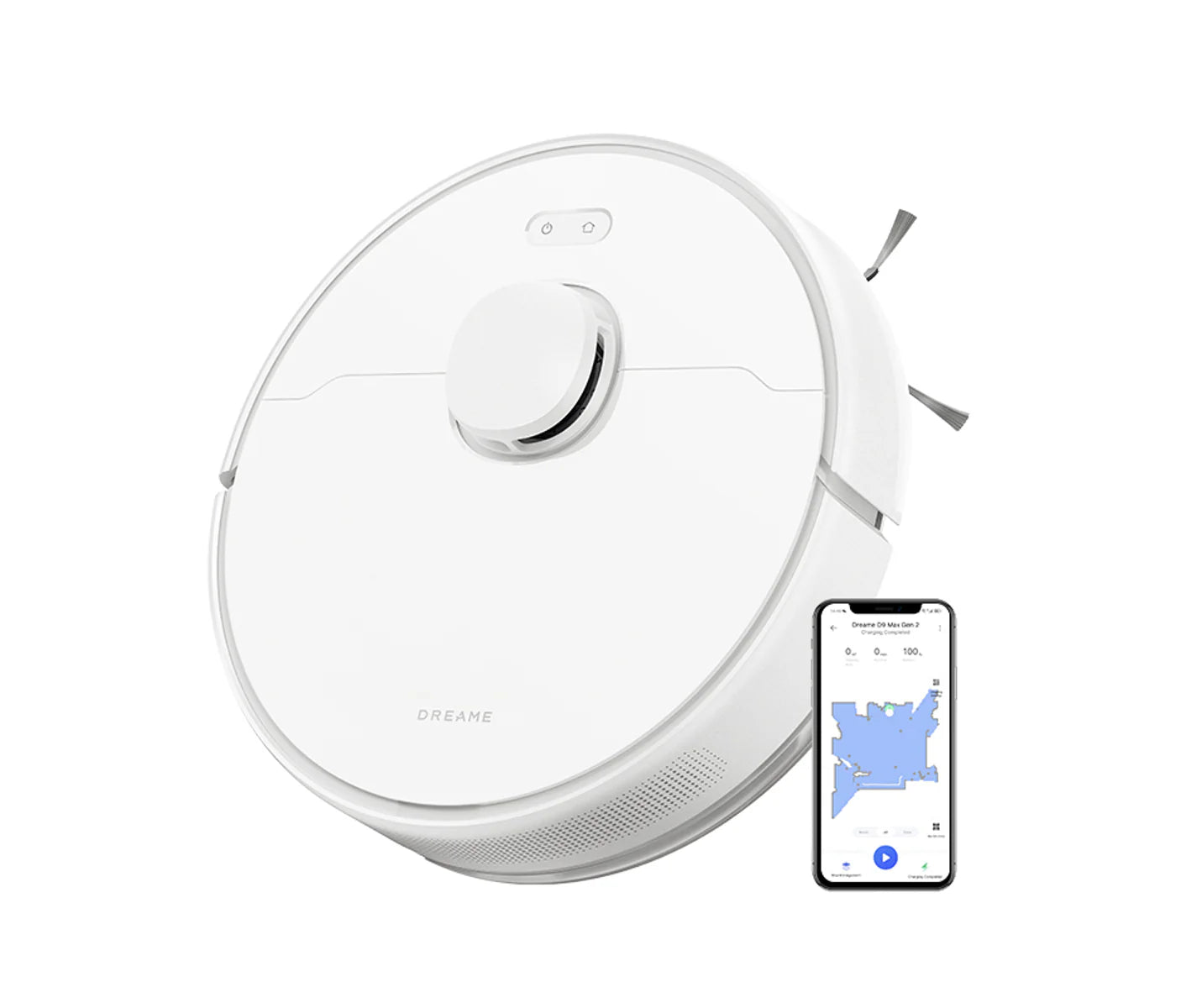 Dreame D9 Max Gen 2 White Vaccum Robot(Default Title)