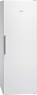 Siemens GS54NAWCV iQ500 Gefrierschrank, 176 x 70 cm, 327 L, noFrost nie wieder abtauen, bigBox Platz für großes Gefriergut, varioZone flexible Glas-und Schubladen, Weiß(191(H) x 70(B)/energy class D)
